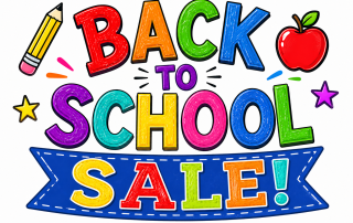 Back to school sale