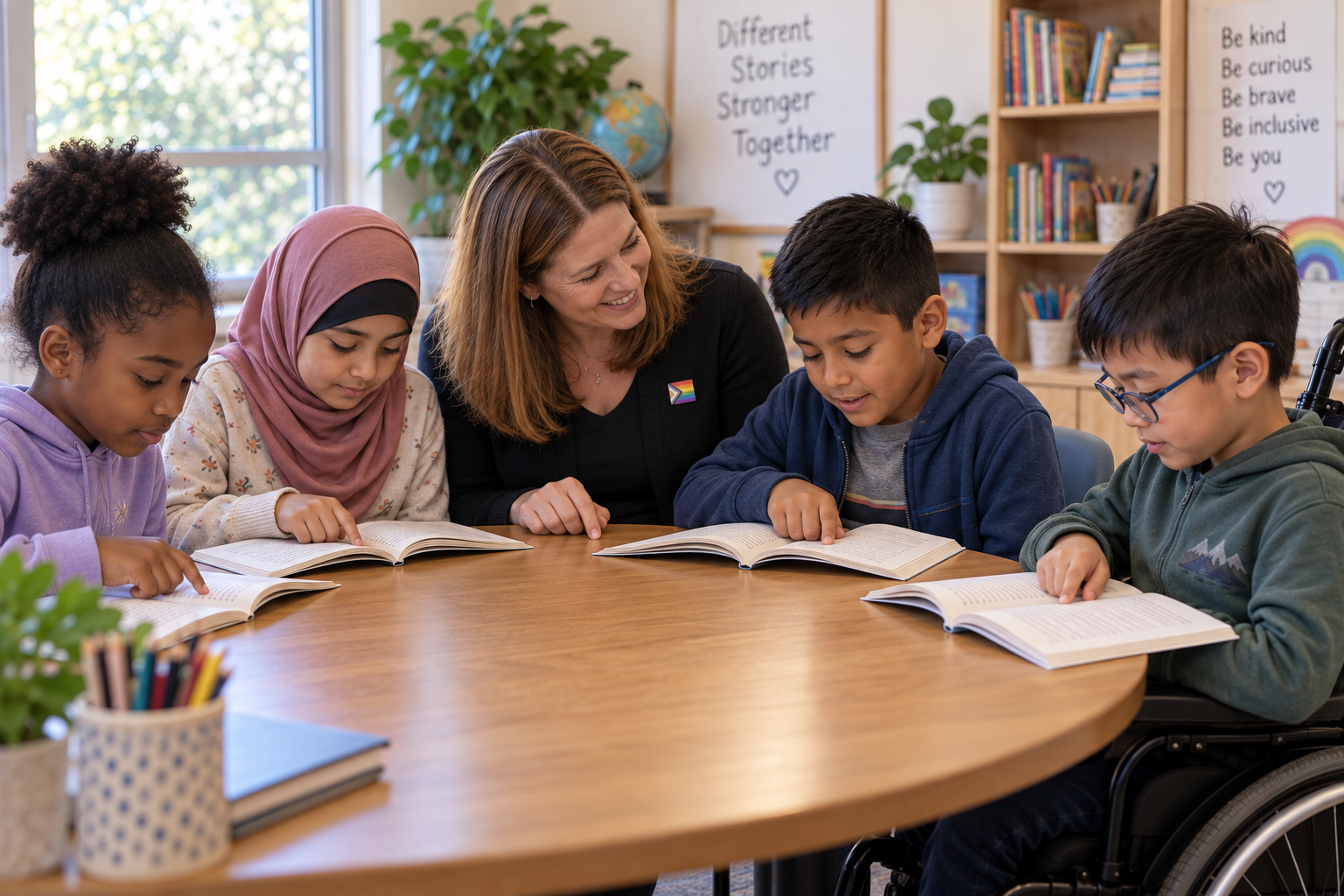 diverse reading circle